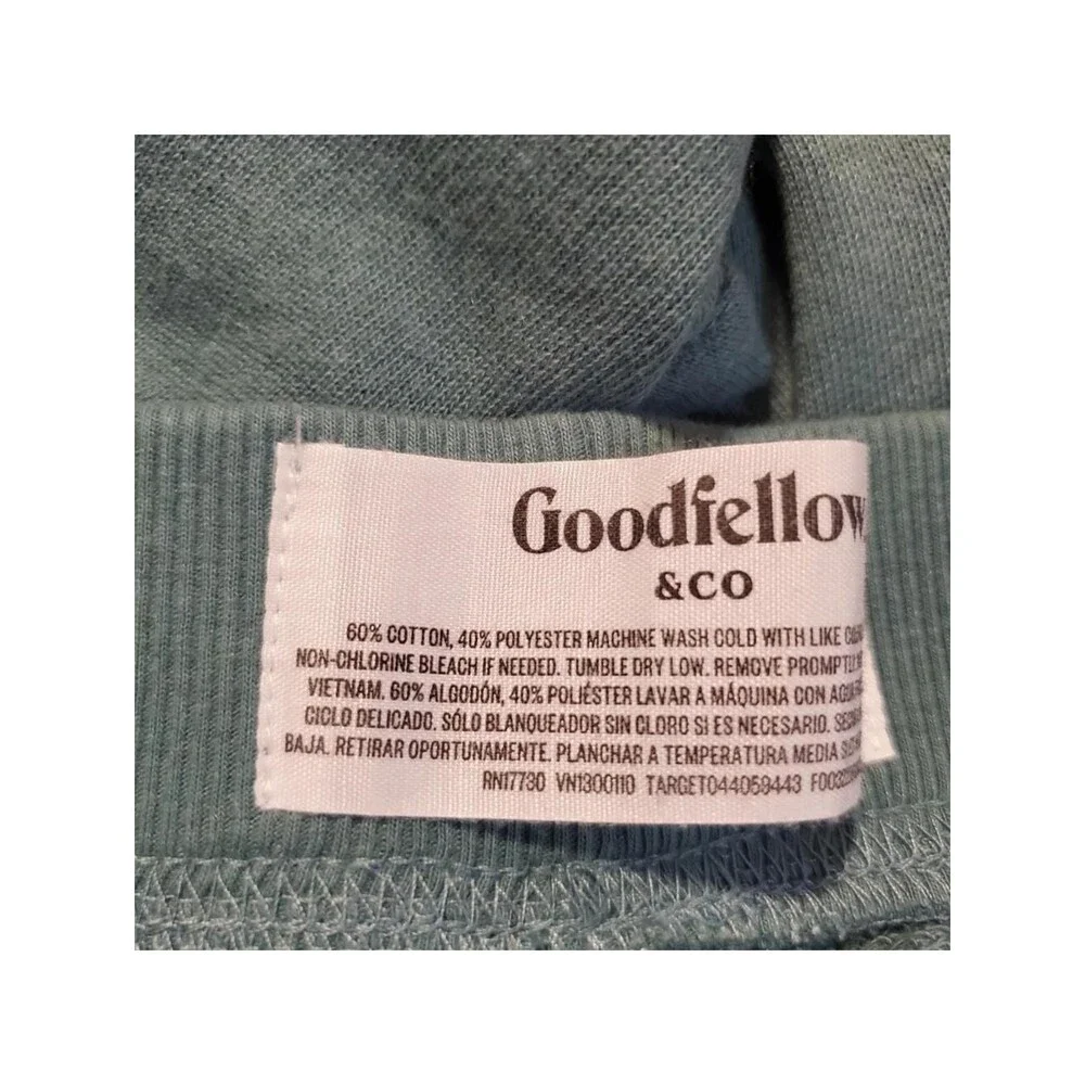 Goodfellow & Co Men's Teal Green XXL Cotton Polyester Blend Jogger Style